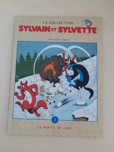 BD Sylvain et Sylvette La partie de luge  Hachette 2021