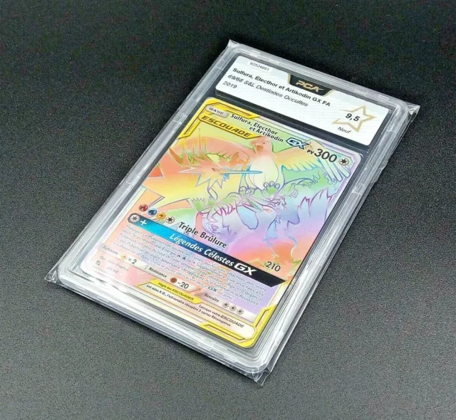 10 sleeves pochettes protection boitier PCA booster Pokémon DBS graded card  