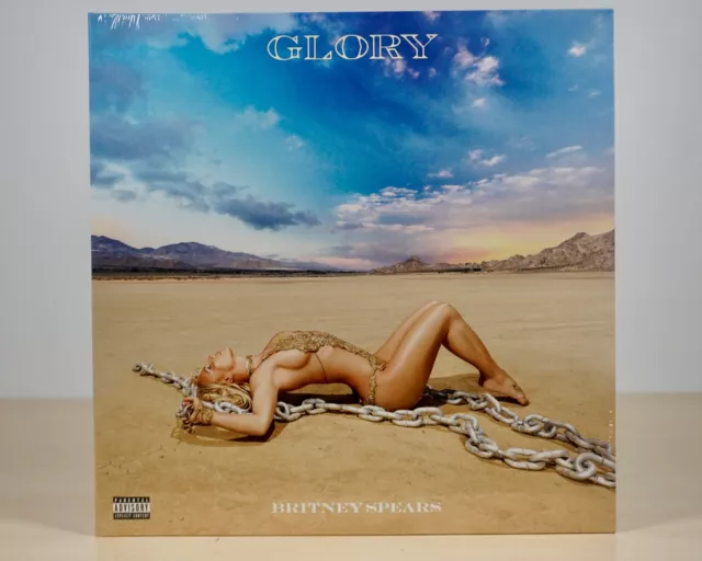 2 LP: Britney Spears – Glory, Limited Deluxe White Vinyl Edition, NEU & OVP