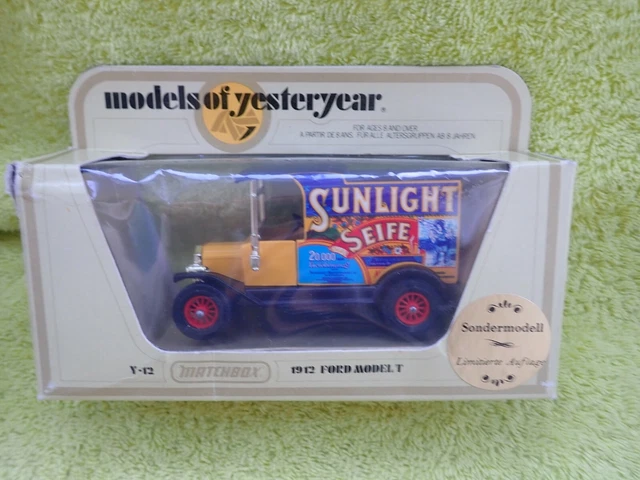 MATCHBOX 1/43 MODELS Of Yesteryear Année 1912 Ford T HJ Heinz EUR 5,50