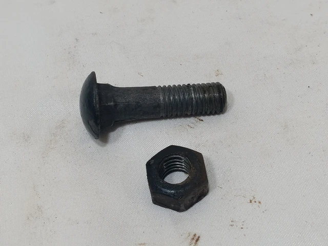 Antique Singer Sewing Machine Treadle Base Guard Nut And Bolt 1909