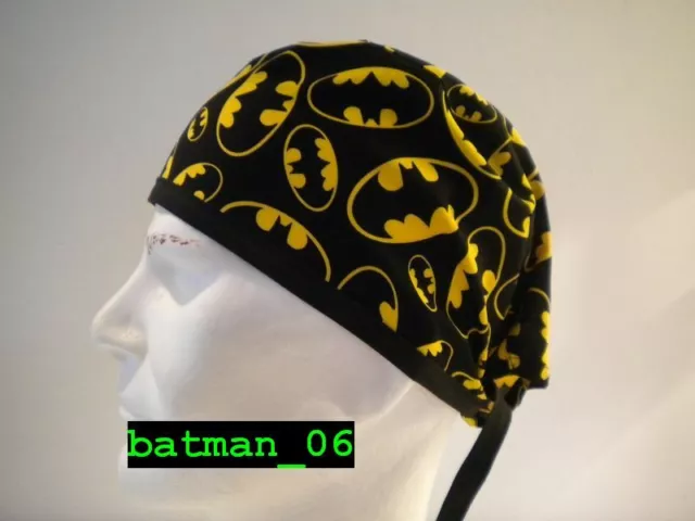 Cuffia chirurgica - Sottocasco - Bandana - Surgical cap - Batman_06