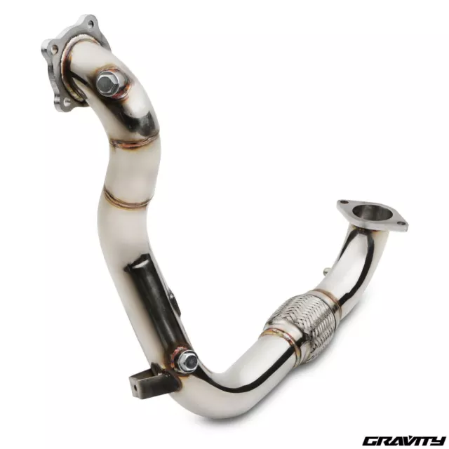 Decat Échappement En Acier Inoxydable Pour Ford Focus Mk3 1.0 Ecoboost Zetec S 14-18