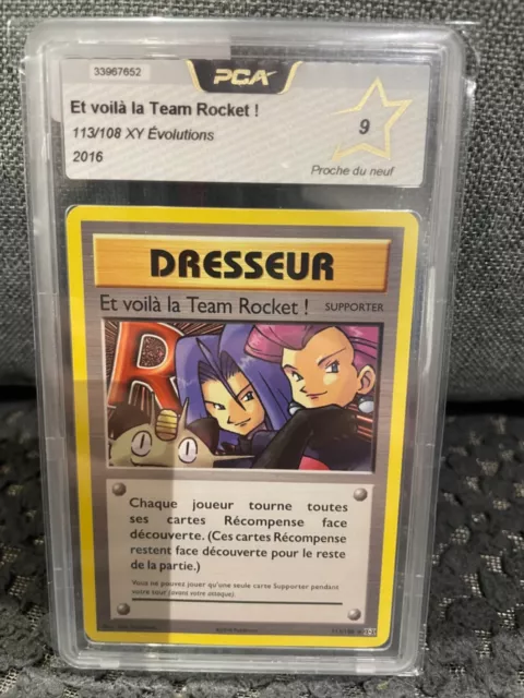 113/108 évolution xy Fr🔥🔥 display upc etb pca psa carte Pokémon