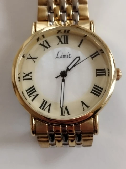 MENS GENTS VINTAGE Limit Of Switzerland 2035/5361 Gold Plated