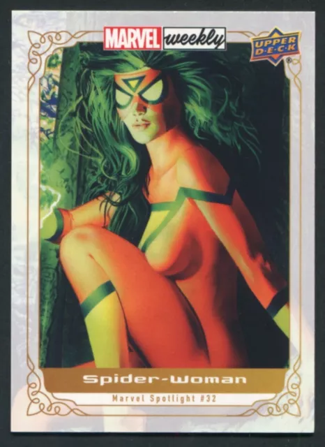 2020 Upper Deck SPIDER-WOMAN - Marvel Weekly Packs - Spotlight The Spider-Woman