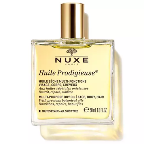 Nuxe Huile Prodigieuse Sec Hydratante Nourrissante Visage Corps Cheveux 50ml