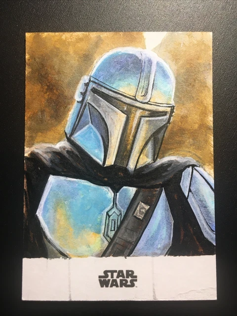 Topps Star Wars Mandalorian Season 2 sketch Ashley Marsh