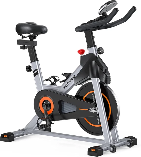 Indoor Cycling Bike/Magnetc Stationary Bike - Cycle Bike with Ipad Mount & Comfo