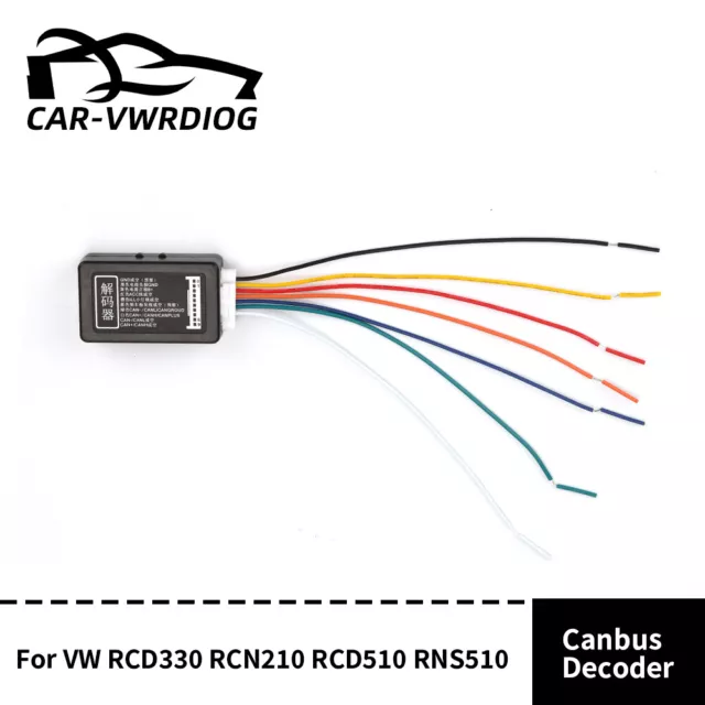Für VW RCD330 RCN210 RCD/RSN510 Decoder Simulator Canbus Gateway Emulator Ersatz