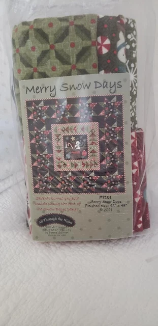 Kit de edredón Merry Snow Days de Bonnie Sullivan
