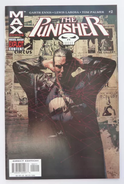 The Punisher #2 - 1st Printing Marvel Max Comics March 2004 VF/NM 9.0