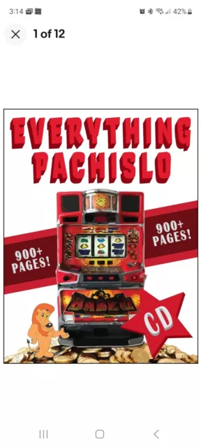 **NEW** Pachislo Slot Machine Manual 900+ Pages EVERYTHING PACHISLO on CD