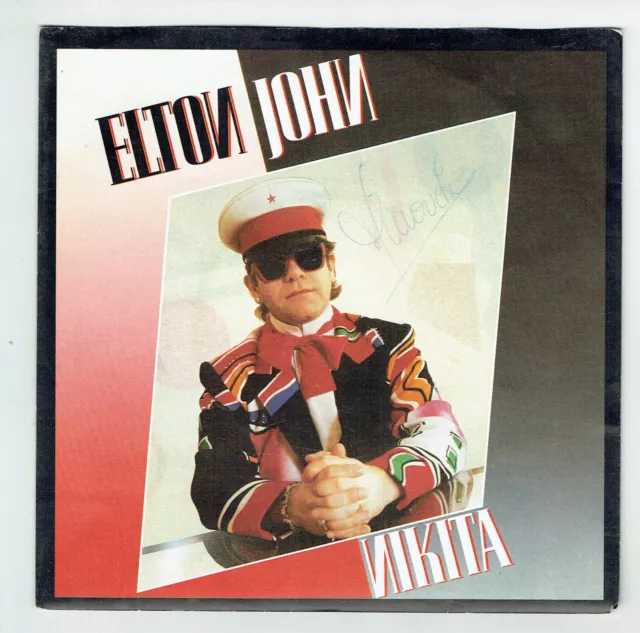 Elton JOHN 45 tours 7" Disque Vinyl NIKITA - The MAN WHO NEVER DIED -RRC 884 173