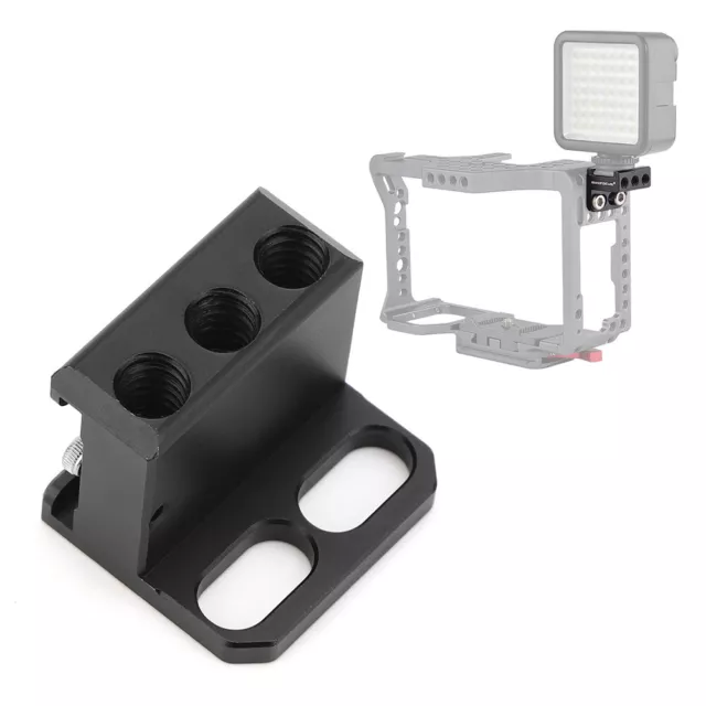 90 Degree Cold Shoe Mount Adapter Base With 1/4'' Mounting Screw For DSLR Ca QCS