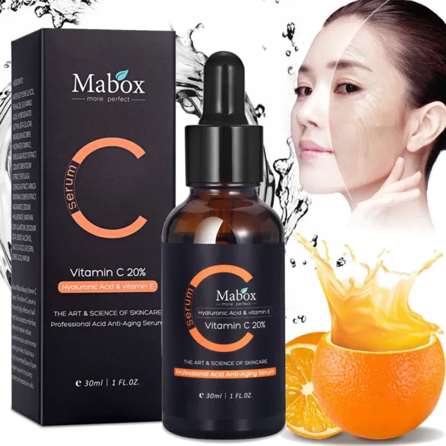 Magic Mabox preisgekröntes Akne klärendes Serum Vitamin C 20% Hyaluronsäure 2