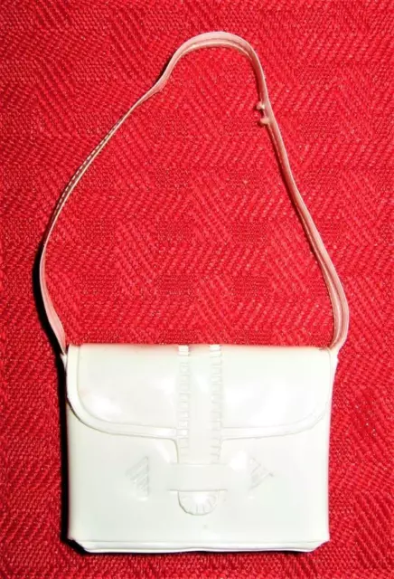 Vintage Tressy 4 Sister Cricket Fun And Fancy Clothes Fashion White Purse Rare