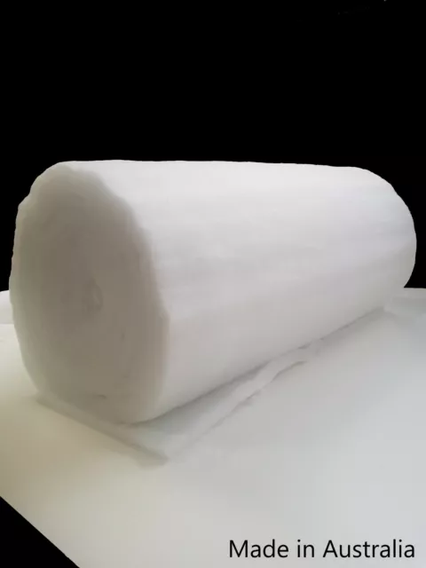 200Gsm 30 Metres of Polyester thermal bonded wadding Dacron Australian Made