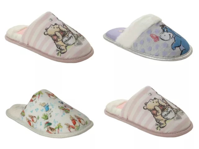 Ladies disney slippers uk sales