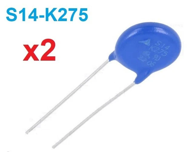 Varistor Varistance disque 10D431K identique S10K275 275V AC Varistor Varistance disque 10D431K identique S10K275 275V AC