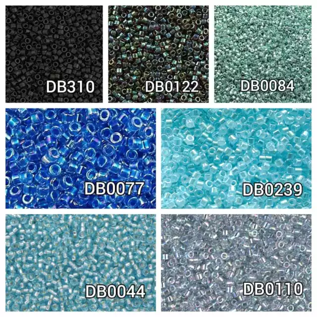 OFFERTA PERLINE PERLE per braccialetto braccialetti bijoux MIYUKI DELICA 11/0 2