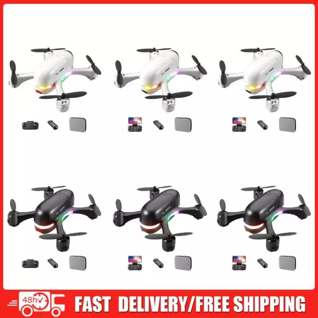 S88 2.4GHz 4K HD FPV Camera Quadcopter Toys WiFi Mini RC Drone with LED Lights