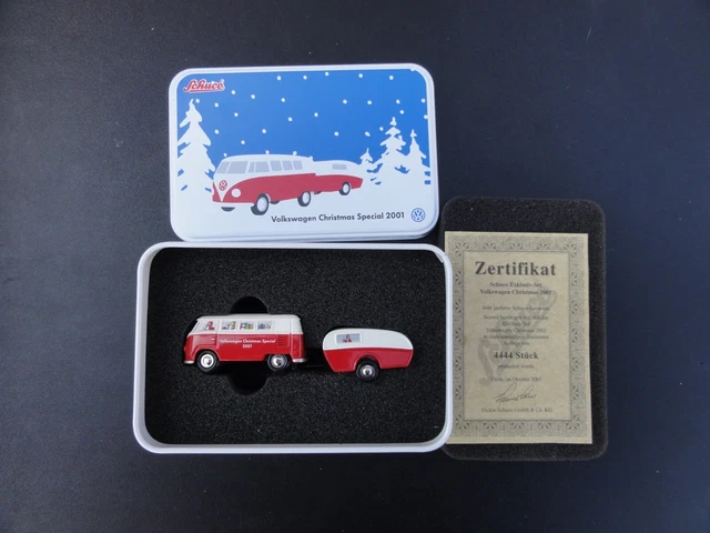 Modellino Schuco 1/43 VW T3a Christmas 2024 Con Bulldog – Edizione Speciale