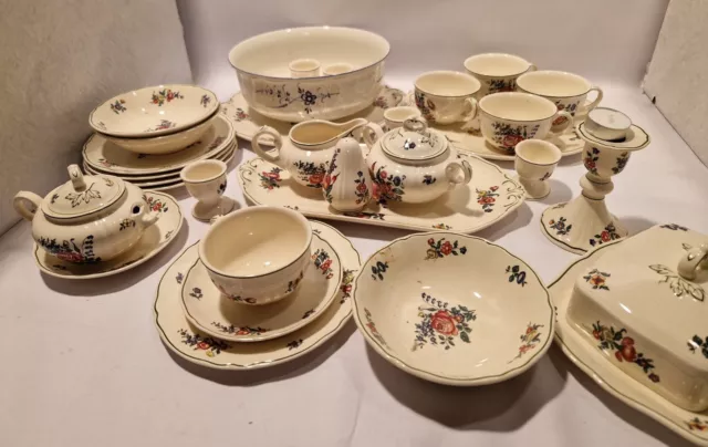 D8 Villeroy & Boch Alt Straßburg Faience Porzellan Service Einzelteile Ersatz