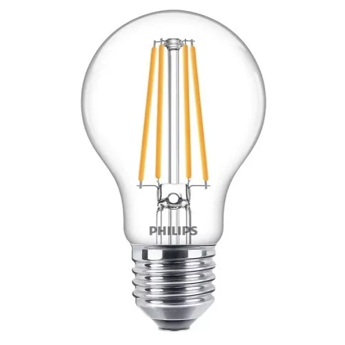 Philips GLS E27 Edison Screw LED Filament Light Bulb 7(60)W LED Warm White 806lm