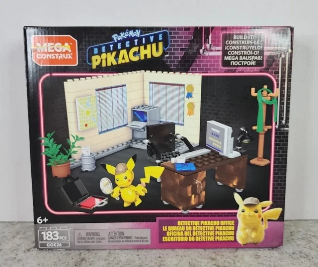 POKEMON DETECTIVE PIKACHU Mega Construx Kit Detective Pikachu's