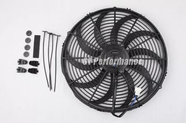 Ventilateur Extra Plat 400mm / 415mm Universel 160W Ventilo Type Spal Radiateur