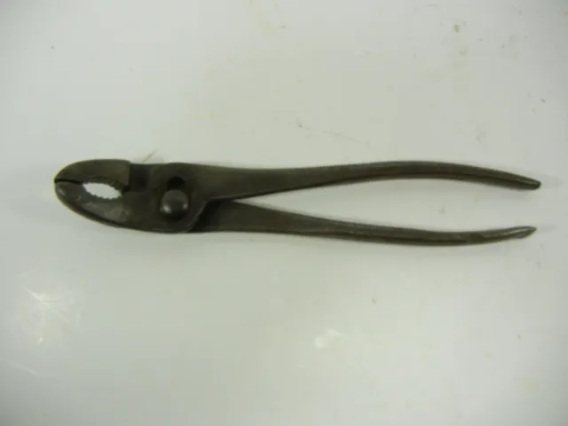 Vintage KRAEUTER USA tool, 9-1/2 inch Bent nose Slip Joint Pliers J429