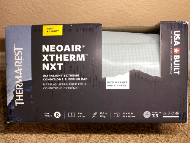 Therm-A-Rest NeoAir XTherm NXT Sleeping Pad (Regular 72"x20") Backpacking