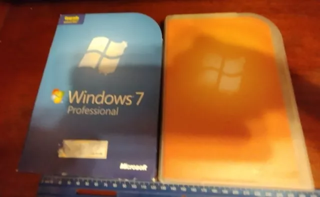 Microsoft Windows 7 Professional Upgrade 32 & 64 Bit DVDs RETAIL BOX