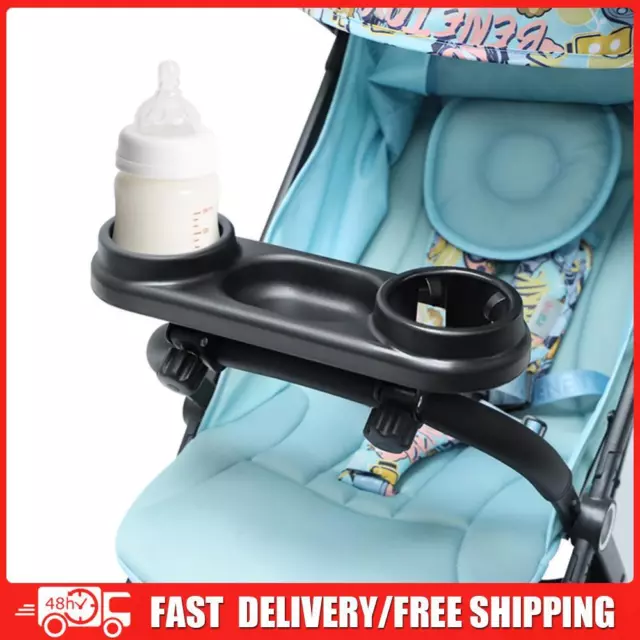 3 in 1 Stroller Snack Tray with Cup Holder Universal Child Snack Tray Removable