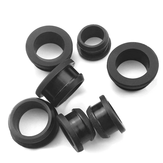 SILICONE RUBBER SNAP-IN Grommet Plug Bungs Cable Wiring Protect Bushes