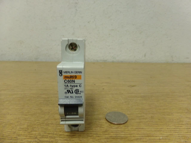 Merlin Gerin Multi 9 C60N 1A Type C Circuit Breaker *FREE SHIPPING*