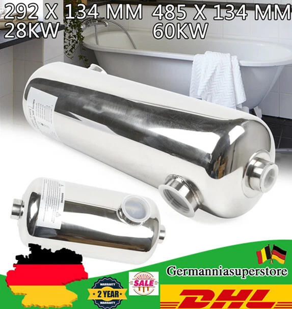 60KW STAINLESS STEEL swimming pool heater heat exchanger stainless