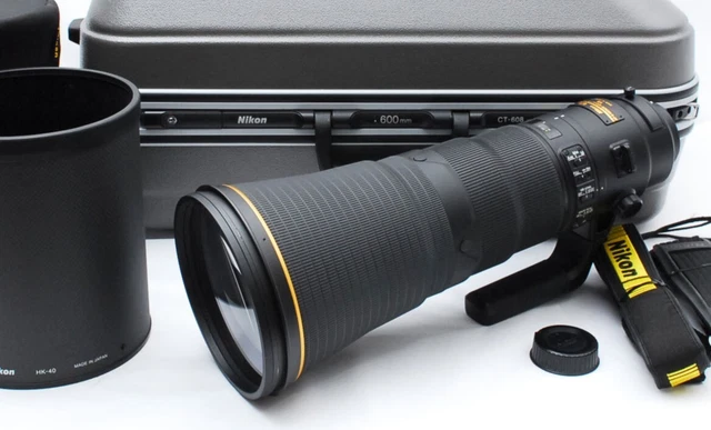 Nikon NIKKOR AF-S 600mm f/4E FL ED VR Lens [Near Mint] #1601A
