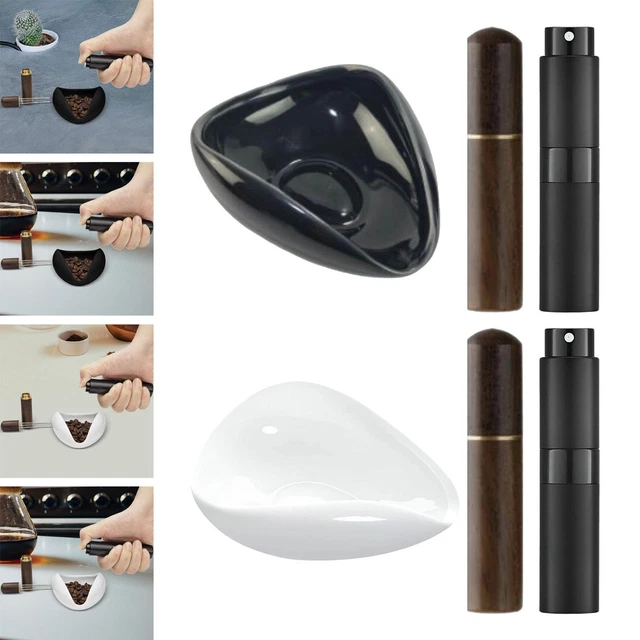 Set Barista MisFun - Tasse Doseuse Céramique + Flacon Pulvérisateur - Accessoires Café