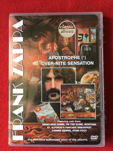 Frank Zappa Classic Albums (DVD, 2007) Apostrophe (') Over-Nite Sensation