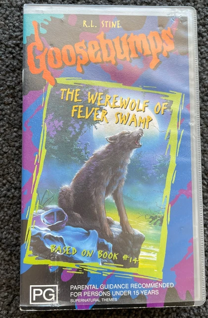 GOOSEBUMPS THE WEREWOLF of Fever Swamp VHS Video 1996 R.L.Stine Kids ...