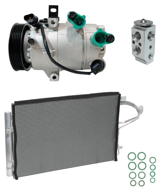 Reman A/C Compressor AEG371 For Kia Forte Koup 2.0L / 2.4L 2010-2012 – RYC, Belt Driven