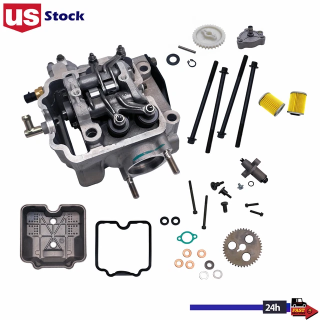 Hisun 800 EFI Complete Cylinder Head 1 Oil pump Massimo Bennche UTV ATV