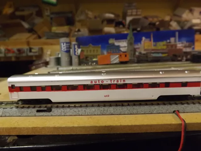 AUTO-TRAIN SET #9  N SCALE custom Painted 2