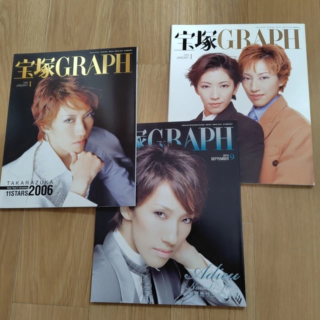 TAKARAZUKA GRAPH SEPTEMBER 2010 Sayaka Mizuana Farewell feature and 2 ...