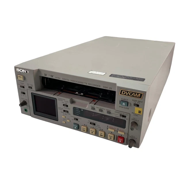 SONY DSR25 DVCAM Digital Video cassette Recorder Mini DV Player Editor