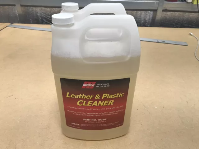 2 Gallon Of Malco Leather and Plastic Cleaner