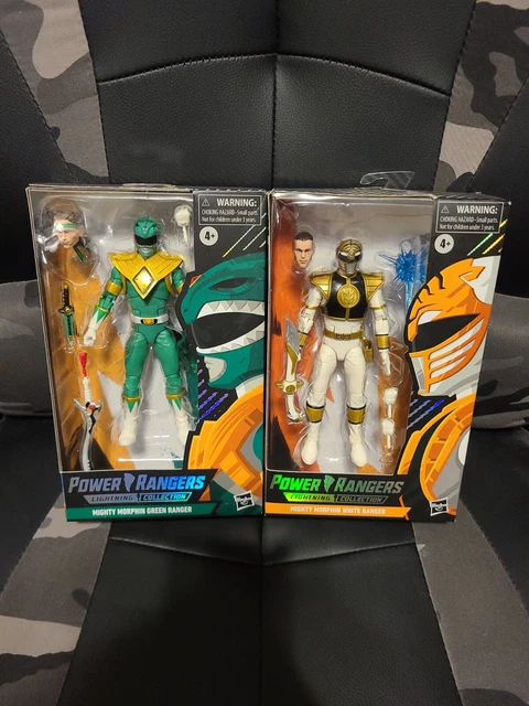 GREEN + WHITE Ranger Spectrum Series Power Rangers Lightning Collection ...