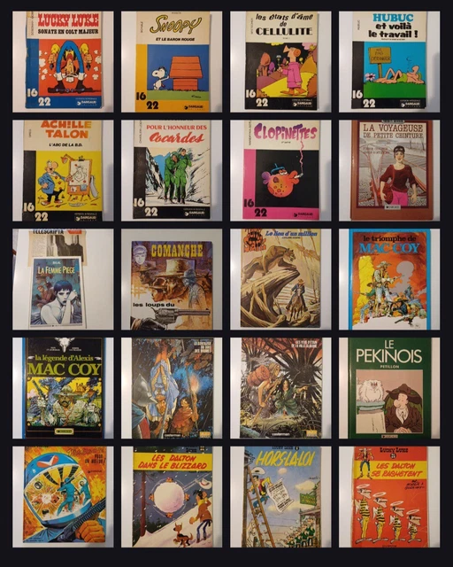 Lot De 69 Bandes Dessinées Des Années 60 - État Correct